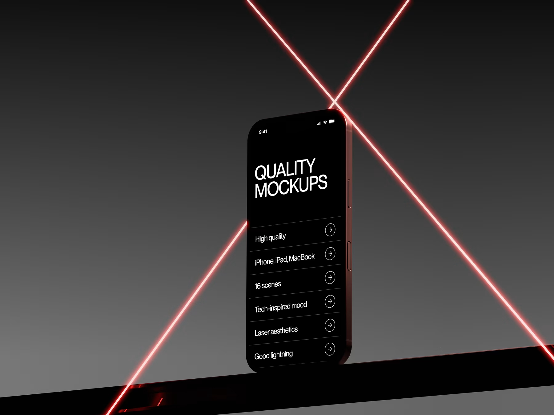 Mobile app — iPhone showcase 1